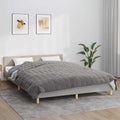 Vidaxl weighted blanket 200x200 cm 13 kg fabric gray