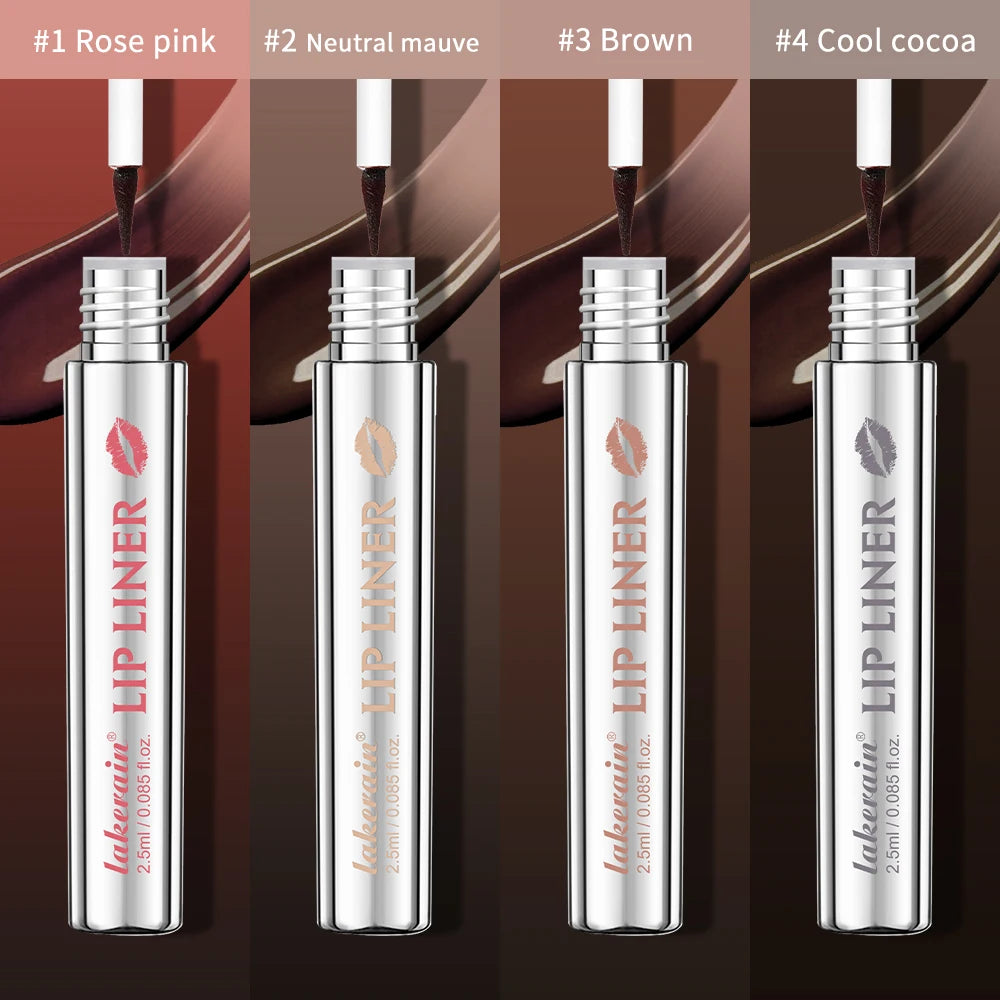 Magic Peel Off Lip Cosmetic Matte Lip Liner Pencil Long Lasting Waterproof Smudge Proof Transfer Proof Peel Off Lip Stain Tattoo